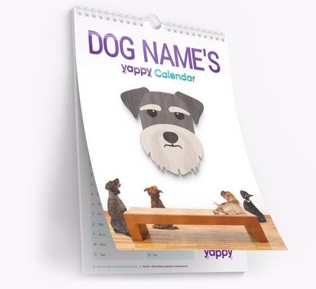 Personalised {dogsName}'s 2024 Calendar